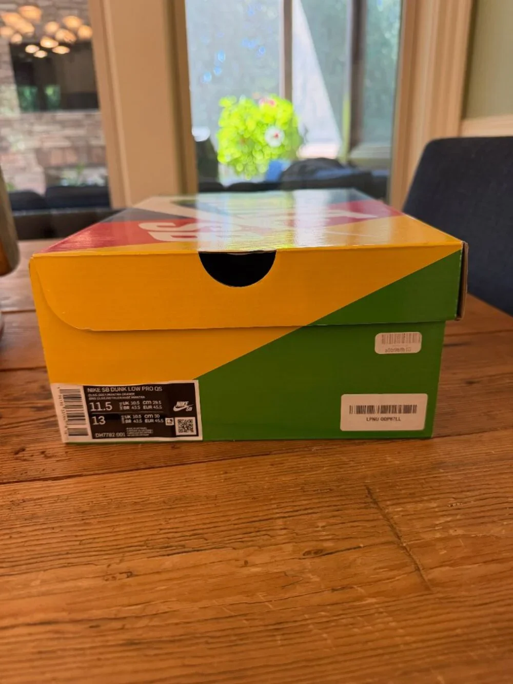 Nike SB Dunk Low Pro QS Crushed D.C. “Golden Hour” – Size 11.5